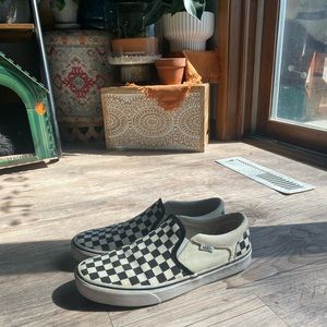 Checkered Vans